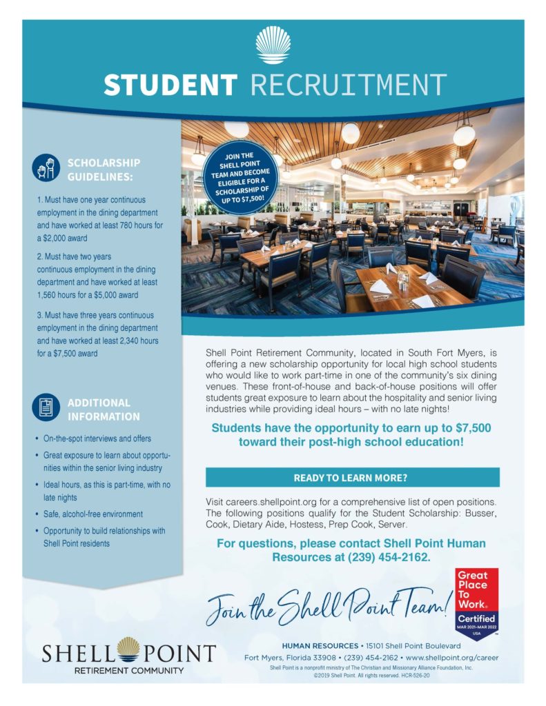 Recruitment Events Shell Point Careers